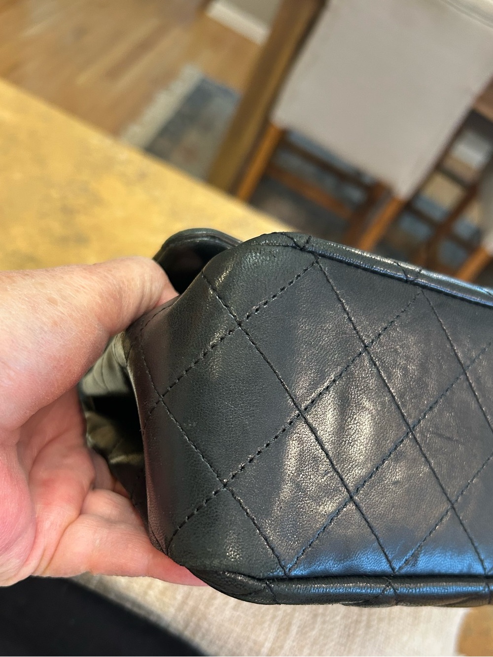 CHANEL Iconic Classic Double Flap Quilted Lambskin Bag - Picture 8 of 16